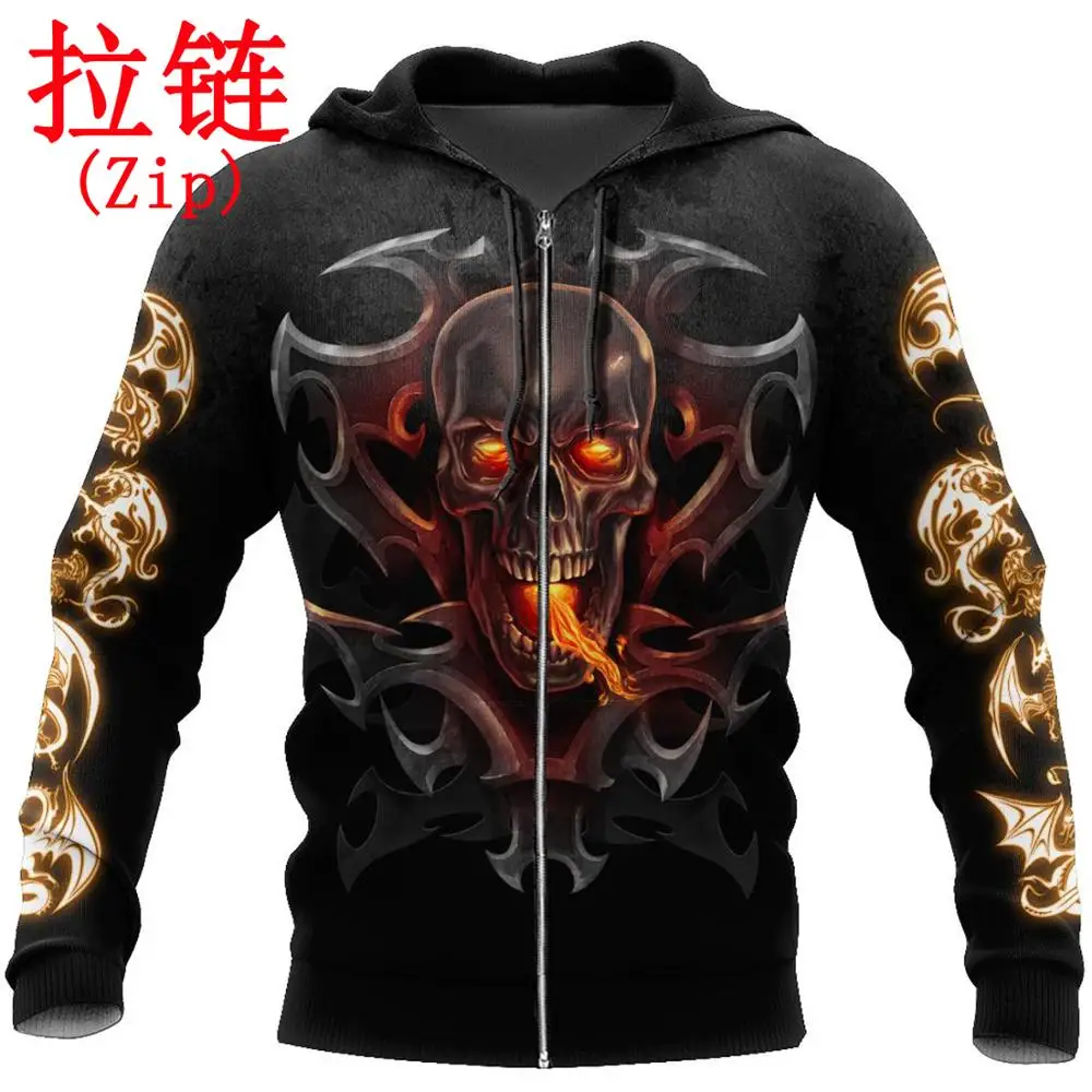 Sudadera con capucha dragón 3D Harajuku – estilo cosplay casual - imagen 2