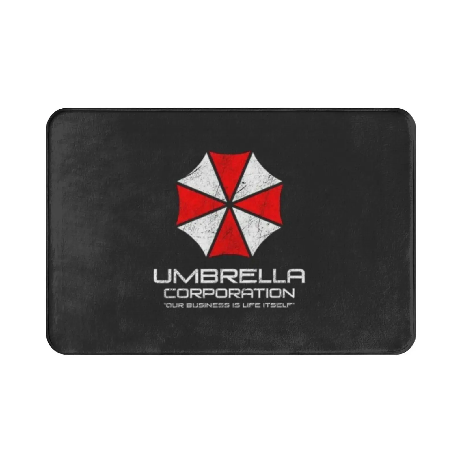 Copy Of Umbrella Corporation Carpet Mat Rug Cushion Soft Non-Slip Umbrella Corporation Umbrella Umbrella Corps Biohazard 2