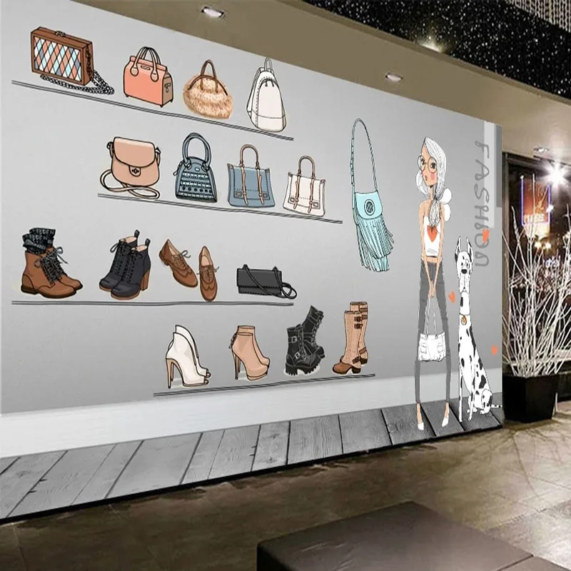 3D Self-Adhesive Waterproof Wallpaper Three-Dimensional Hand-Painted Luggage Tooling Background Wall Stickers Papel De Parede