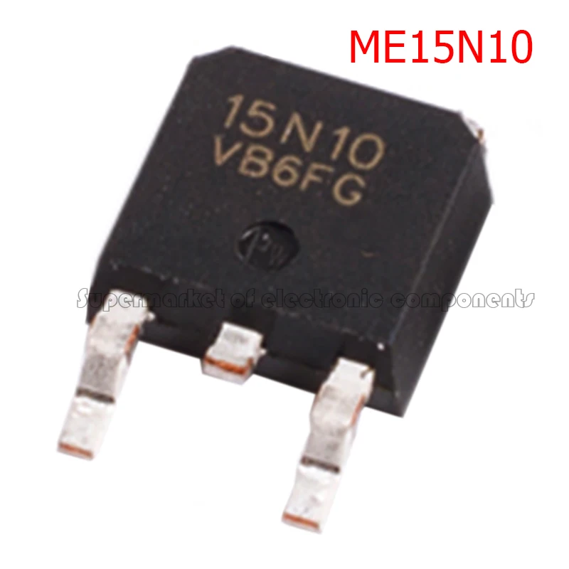 10PCS ME15N10-G ME15N10 TO-252 TO252 15N10 mosfet new and original