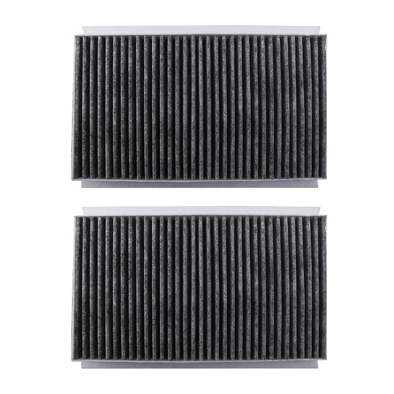 2Pcs Cabin Air Filter 64319171858 for-BMW 5 6 E60 E61 E63 E64 520D 523I 525I 530D 535D 545I 550I 630I 650I 2007 - 2010