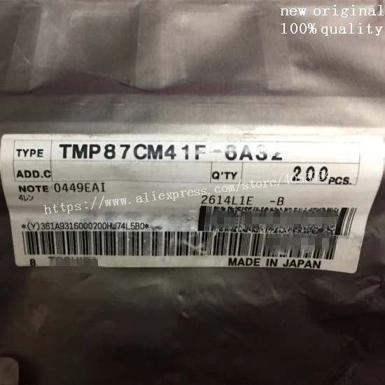 

TMP87CM41F-6A32 TMP87CM41F TMP87CM41 TMP87 Brand new and original chip IC