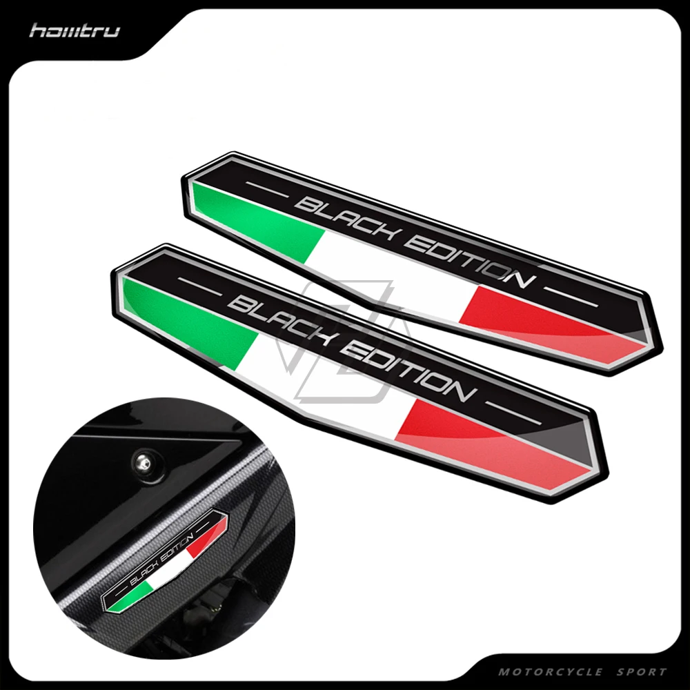 

Italy Flag Sticker Italia Black Edition Decal Case for Aprilia Ducati Triumph Kawasaki Yamaha Honda for Car Decals