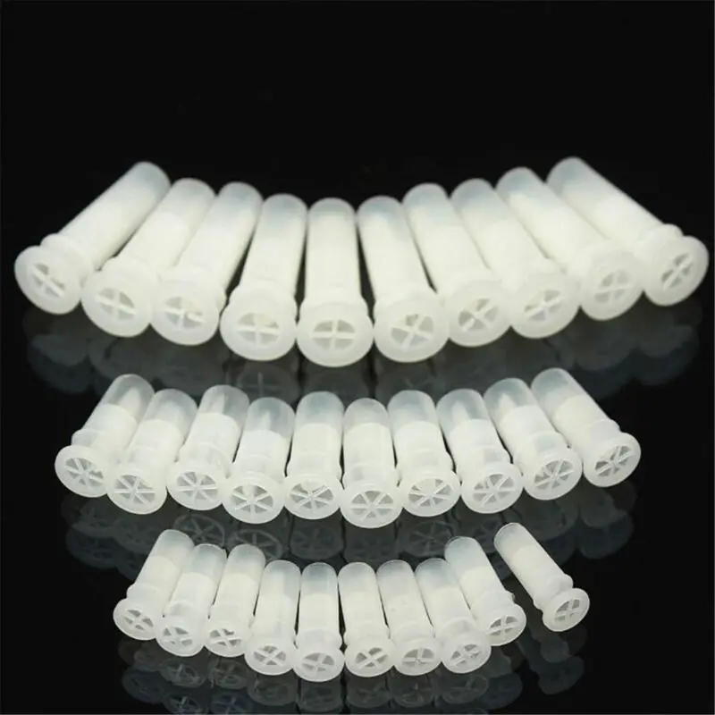 50pcs Length 16mm 19mm 30mm Plastic White Dog Cat Squeakers Shoes Repair Fix Pet Noise Maker Insert  Replacement