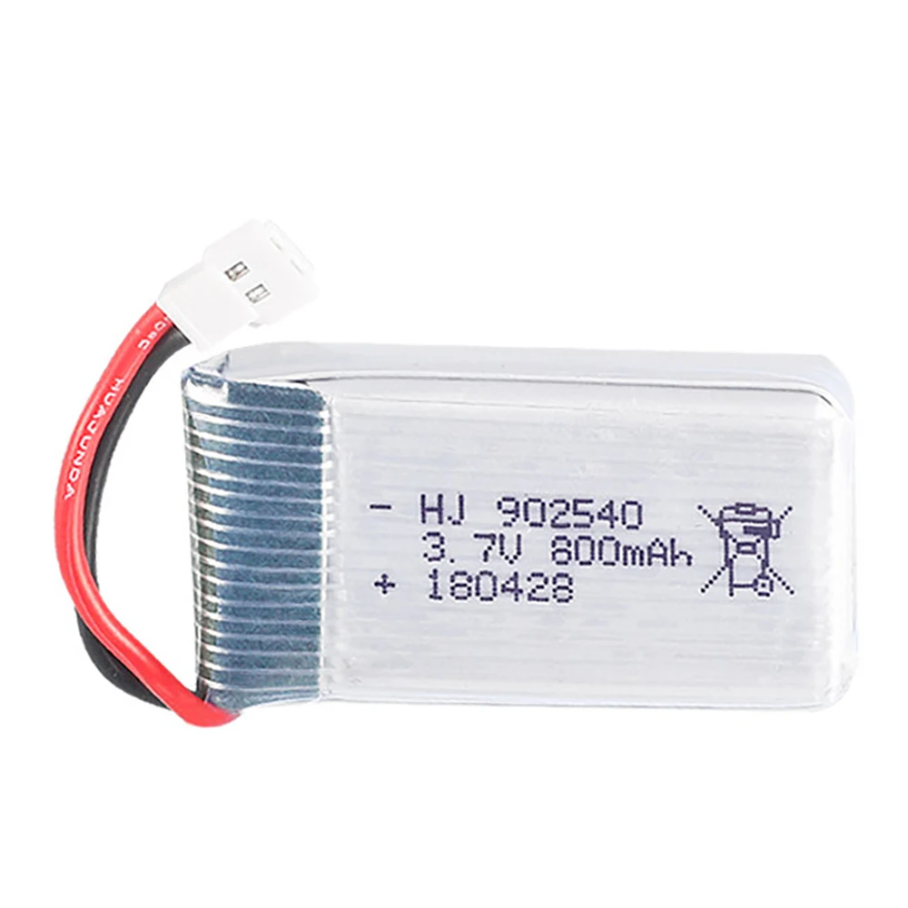 High Quality 3.7V 800mAh 902540 Lipo Battery For Syma X5 X5C X5S X5SC X5HW X5HC X5SW M68 X300 X400 X500 X800 HJ819 25C Battery