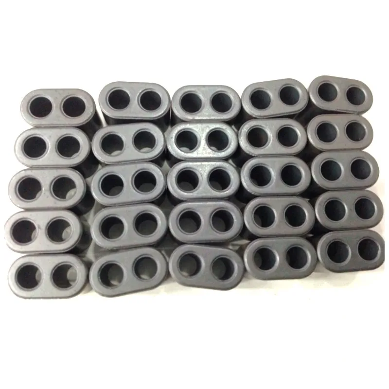 15 8 13.5 mm core ferrite L*W*HT 15*8*13.5mm ID5mm 5 hollow bead filter EMI anti-interference double hole two 2 hole A