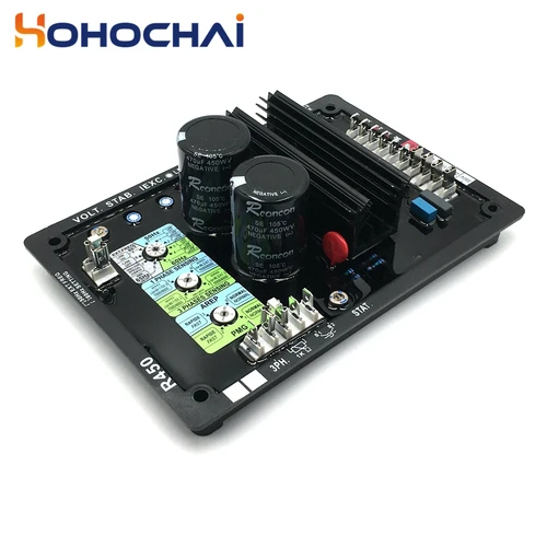 Imagen 2 del producto R450 R450M R450T Regulador de voltaje automático AVR para generador diésel Leroy Somer Fabricación por China