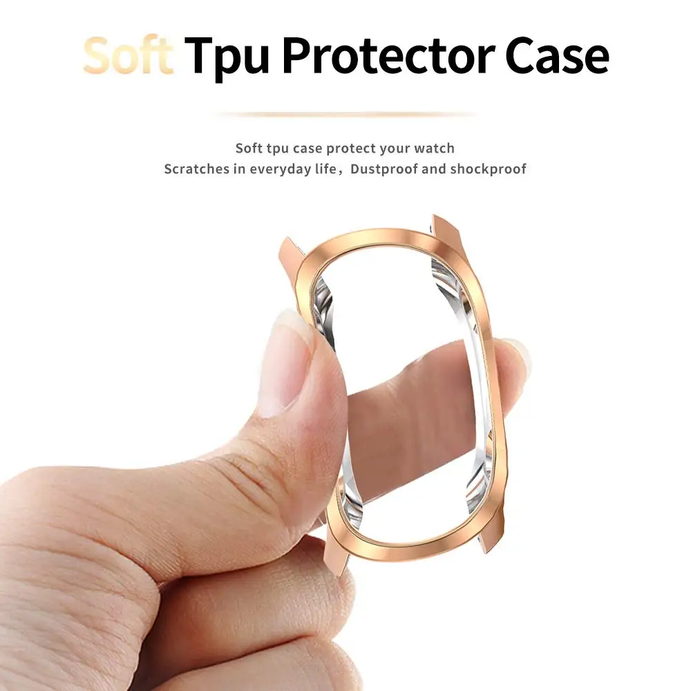 TPU Protector Case Cover for Garmin Forerunner 245 245 Music Screen Protective Cover Shell