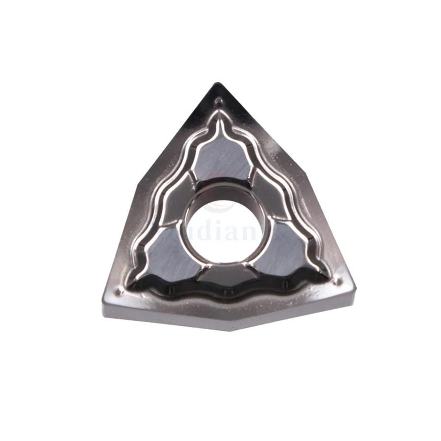 Inserts de tour CNC adaptés au traitement de l'aluminium et du cuivre, 100% originaux, WNMG080404-HA K10 WNMG080408-HA K10