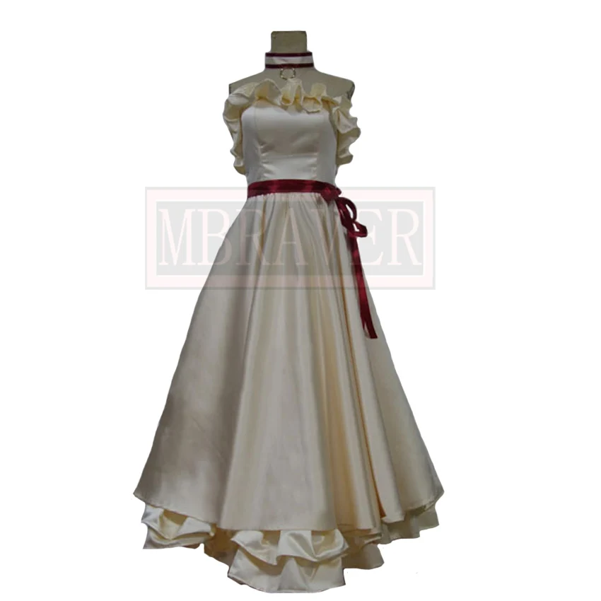 

2020 Spice and Wolf Holo 10 Anniversary Wedding Dress Cosplay Costume Halloween Party Uniform Outfit Custom Made Any Size