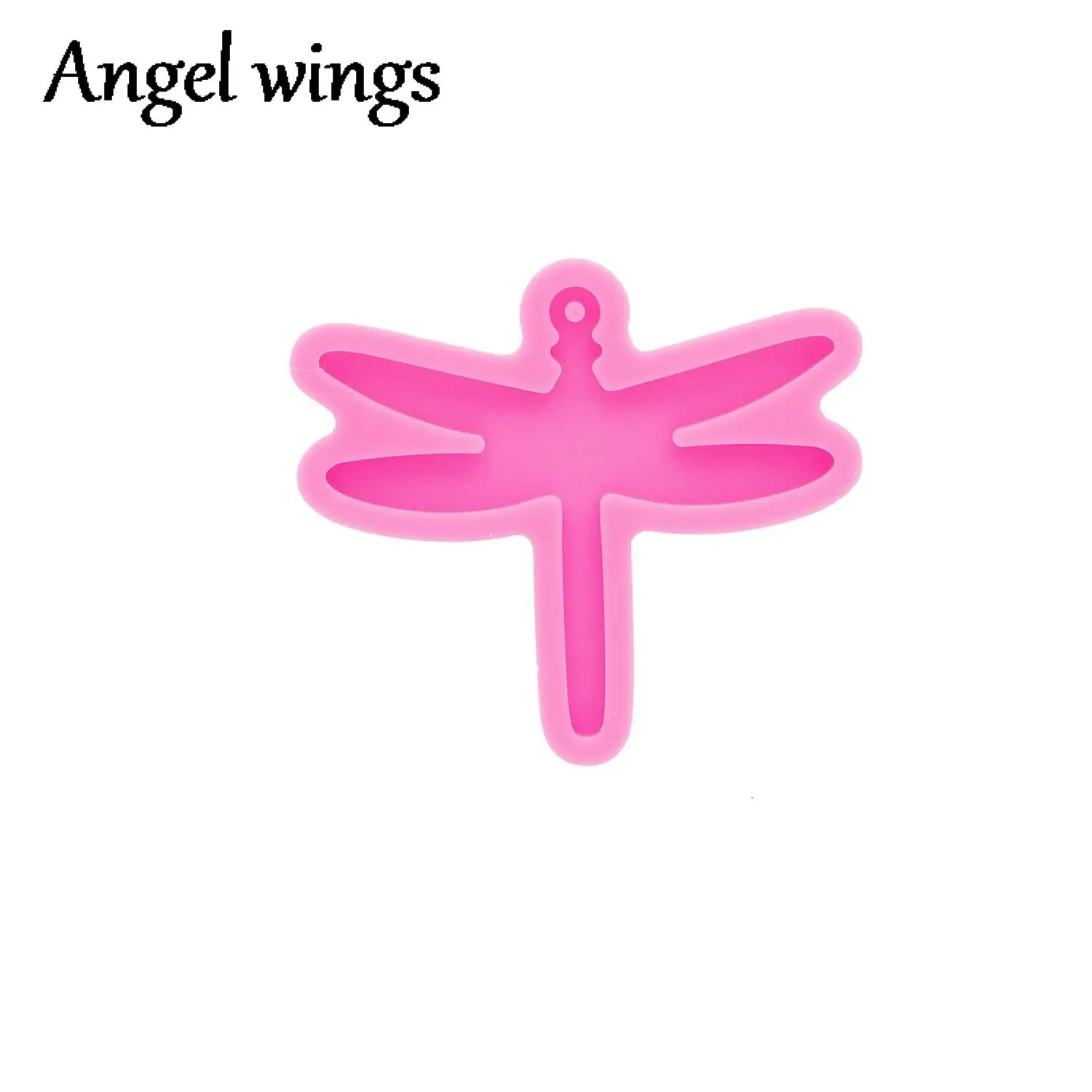 DY1056 Silicone Butterfly/Dragonfly/Angel Feather Molds, Keychain Crafts Epoxy DIY Resin art Mold, Chicken Chocolate Mold