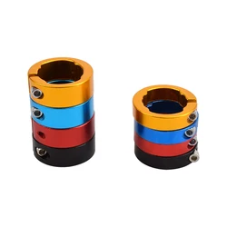 1 Pair MTB Bike Handlebar Grips Lock Rings Aluminum Alloy Bike Bicycle Grips End Rings 8mm 12mm Mountain Cycling Handlebar Cover