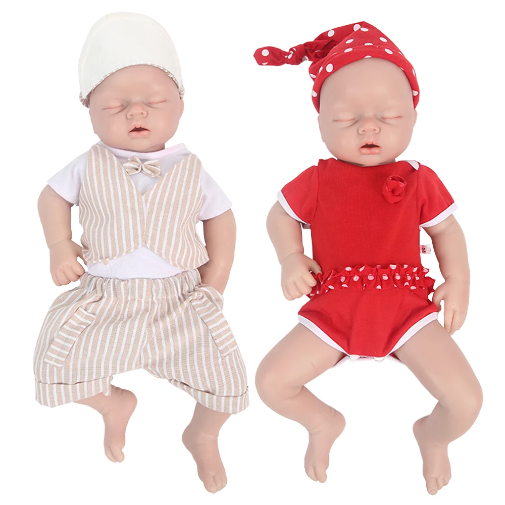 IVITA WG1553 50cm 3.14kg 100% Full Body Silicone Reborn Baby Doll Realistic Baby Toys with Clothes for Children Christmas Gift