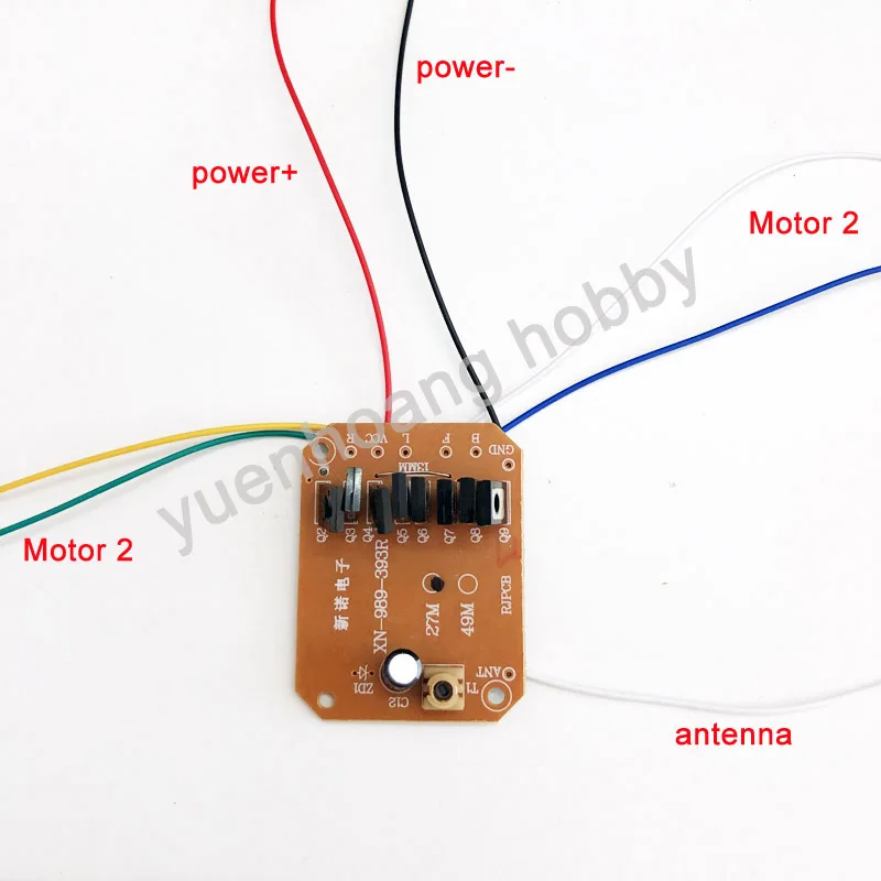 RC Toys 4CH 27MHZ Transmitter+Receiver Board 4.5v/5.5v/6v/7.2v Remote Controller Kit for Radio Control Car Boat Robot Model