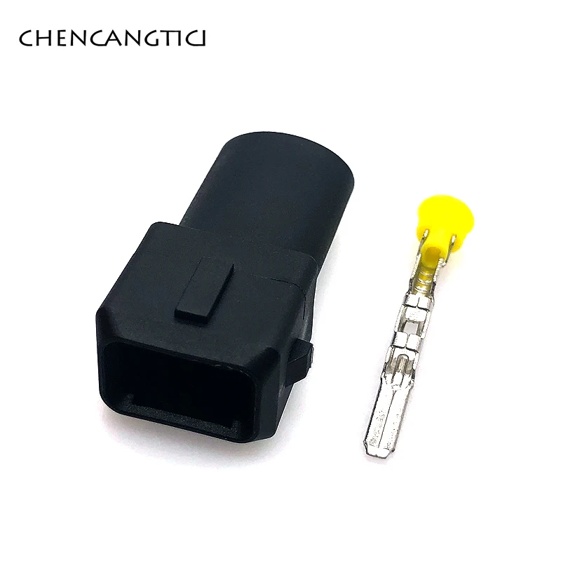Voco EFI-Connecteur d\'injecteur de carburant étanche pour voitures, alimentation junior, prise avec botte en caoutchouc scellée, mini minuterie