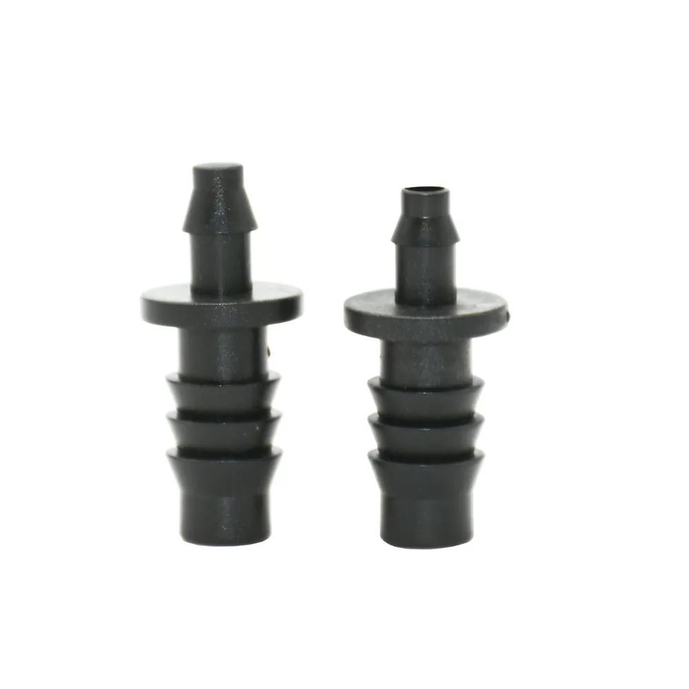 

500Pcs 3/8" To 1/4" Hose Barb Reducing Connector End Plug 4/7 8/11 Water Hose Irrigation Accessories