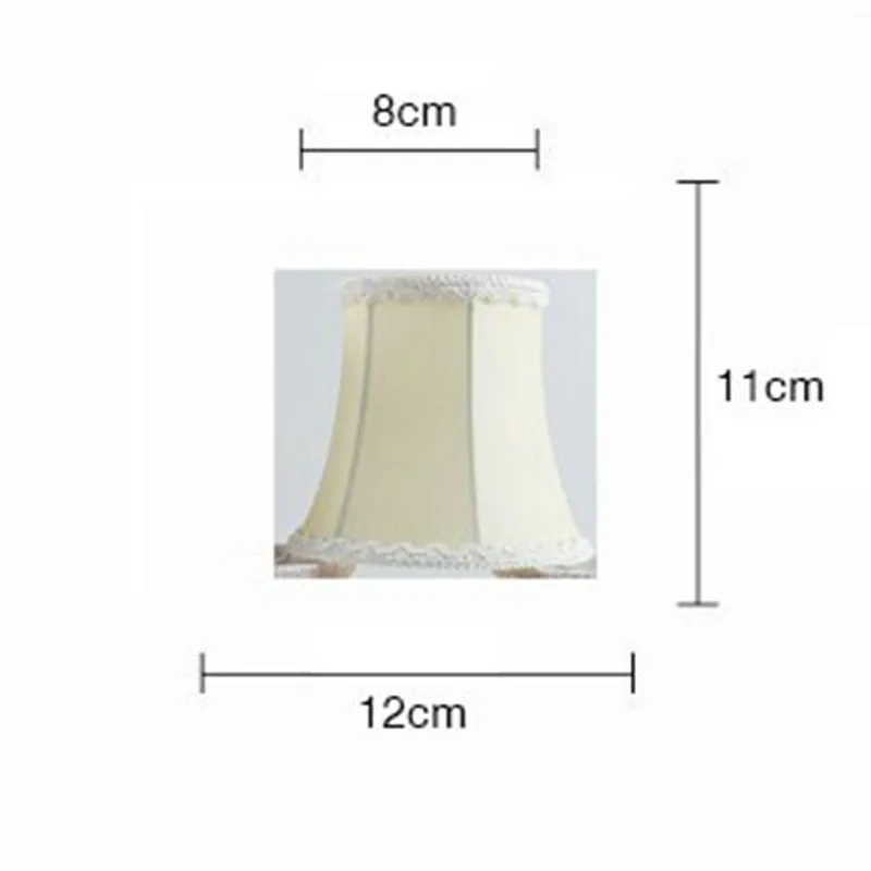 Deco Chandelier Lampshade Mini Wall Lampshade,Table Lamp Cover Home Living Room Decoration DIY,Clip on