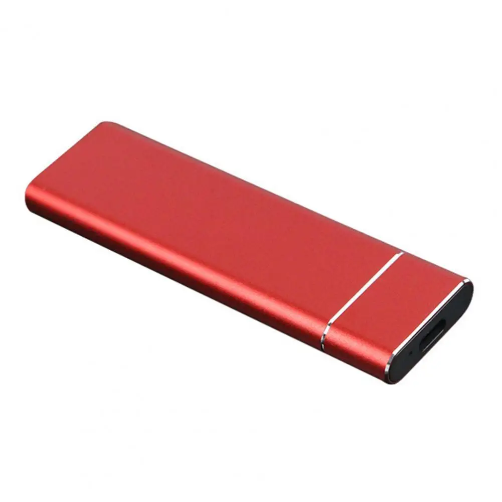 Hard Disk Box High Speed Wide Compatibility Safe Storage Aluminum Alloy USB3.1 Type-C Mobile External HDD Case for PC