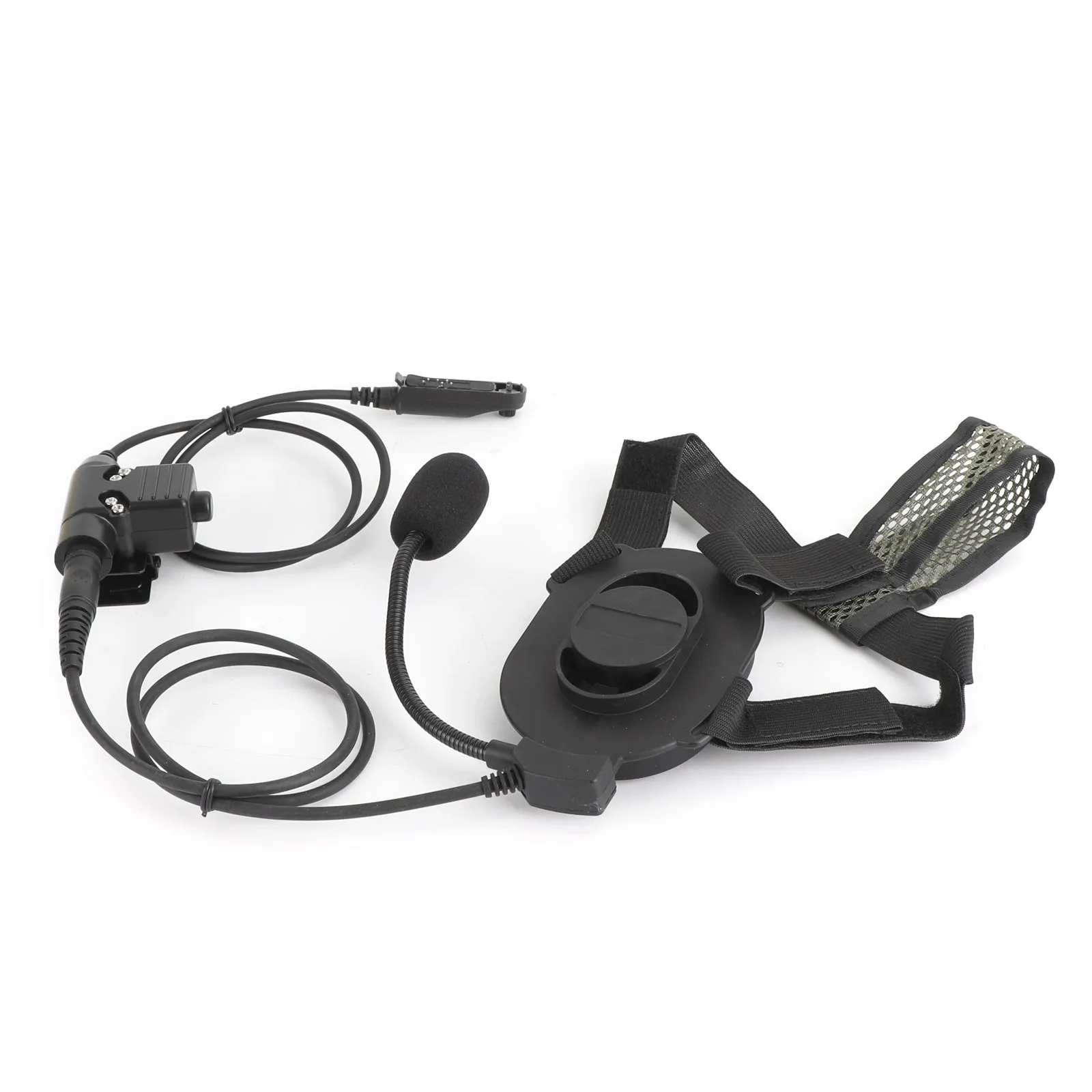 Artudatech Waterproof Tactical Head-mounted Headset Fit for BaoFeng BF-UV9Rplus BF-UV9R Walkie Talkie Accessories