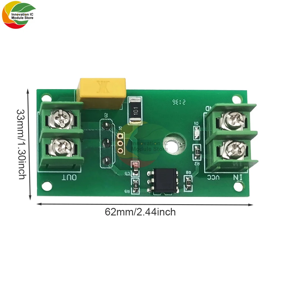 Ziqqucu 1 way SCR solid state relay switch module optocoupler isolation MOS transistor output