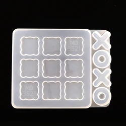 Fun Silicone Epoxy Resin Casting Molds Game Mold for Table Decor Trouble Game for Kids Adults