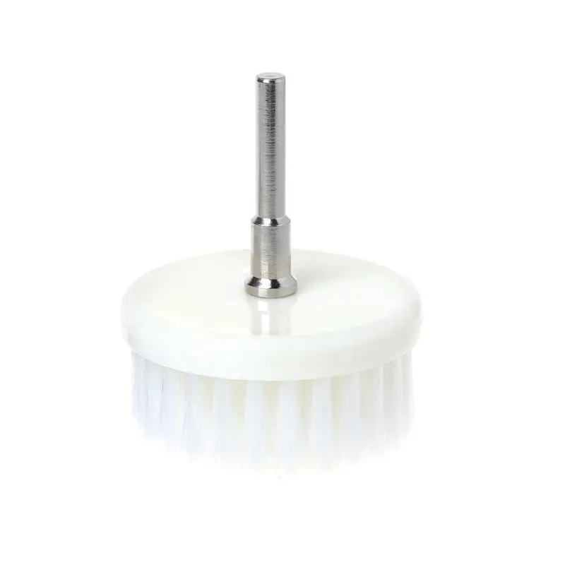 60Mm Trắng Mềm Khoan Dùng Đầu Bàn Chải Cho Xe Thảm Tắm Vải Mới