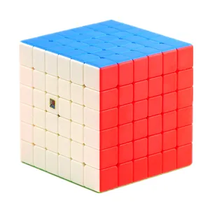 Moyu Speedcube Meilong Magic Cube, kleberlose Puzzlungswürfel Geschwindigkeit, Geschenkspielzeug, 4x4, 5x5, 6x6, 7x7, 8x8 8 Hauptverkaufsmagie Cube 6x6x6 Professional - №4