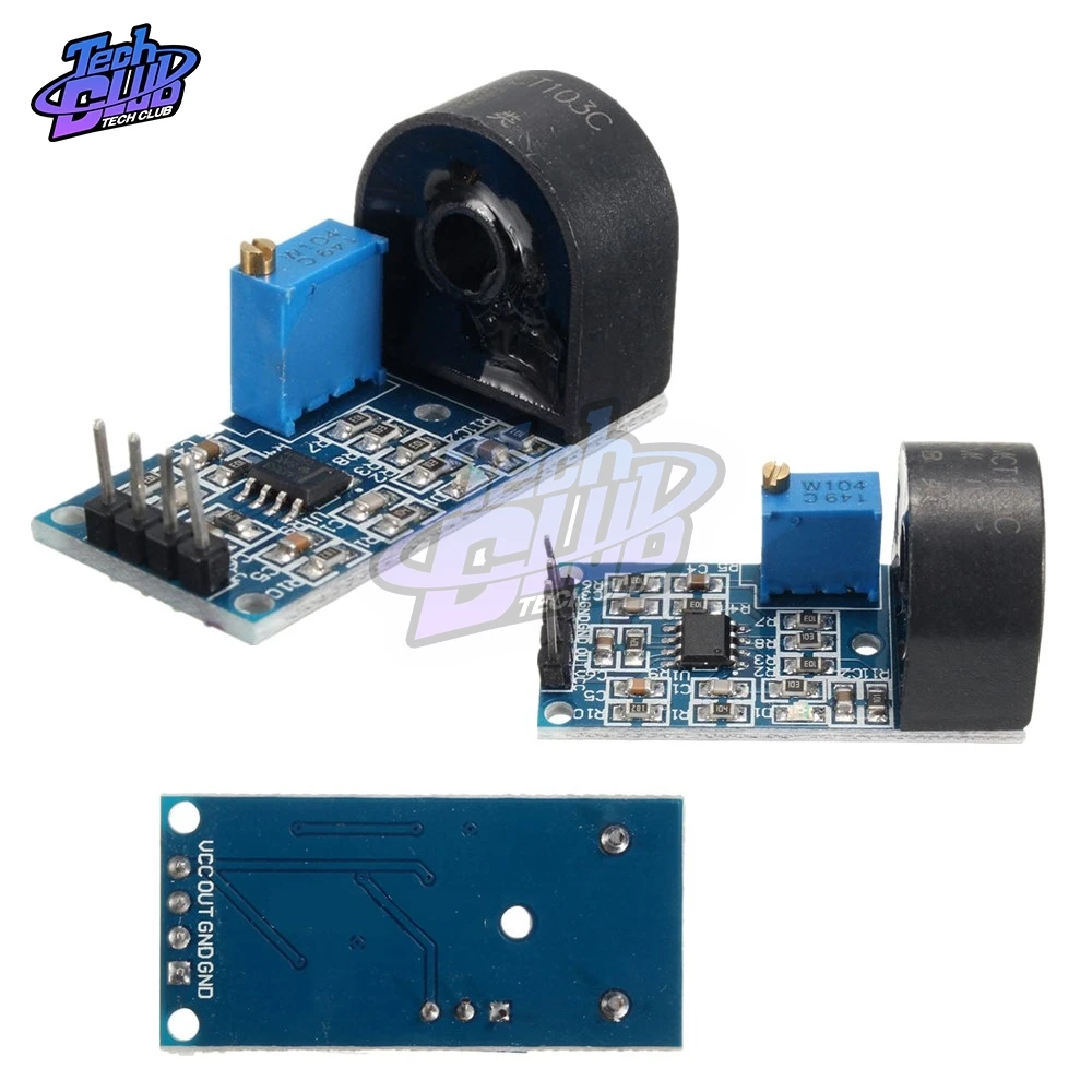 5A Range Single Phase AC Active Output Onboard Precision Micro Current Transformer Module Current Sensor For Arduino