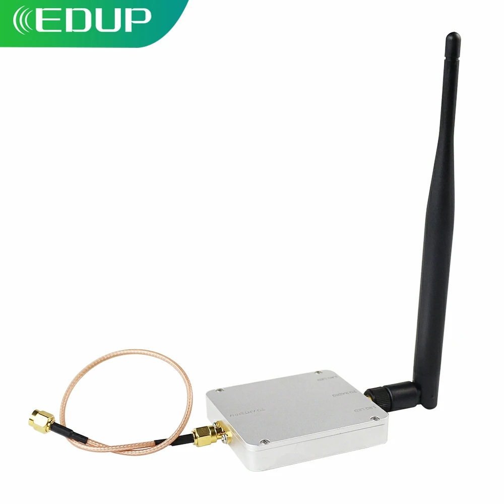 Imagem -02 - Eup-amplificador de Sinal de Longo Alcance para Casa Escritório Wi-fi Booster Dual Band 4000mw 2.4ghz e 5.8ghz