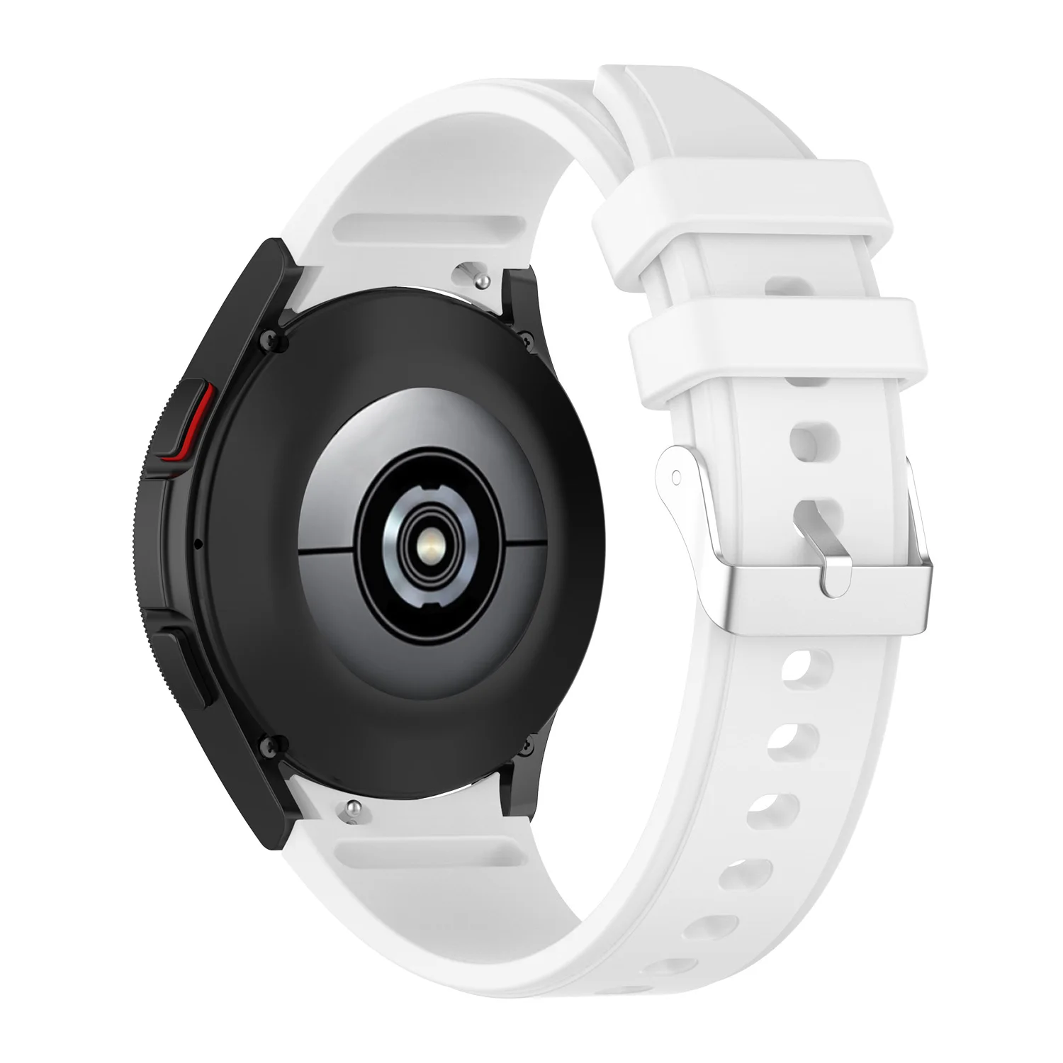 سيليكون حزام ل غالاكسي ساعة 4 44 مللي متر 40 مللي متر استبدال الأساور لسامسونج غالاكسي Watch4 الكلاسيكية 46 مللي متر 42 مللي متر منحني نهاية الفرقة