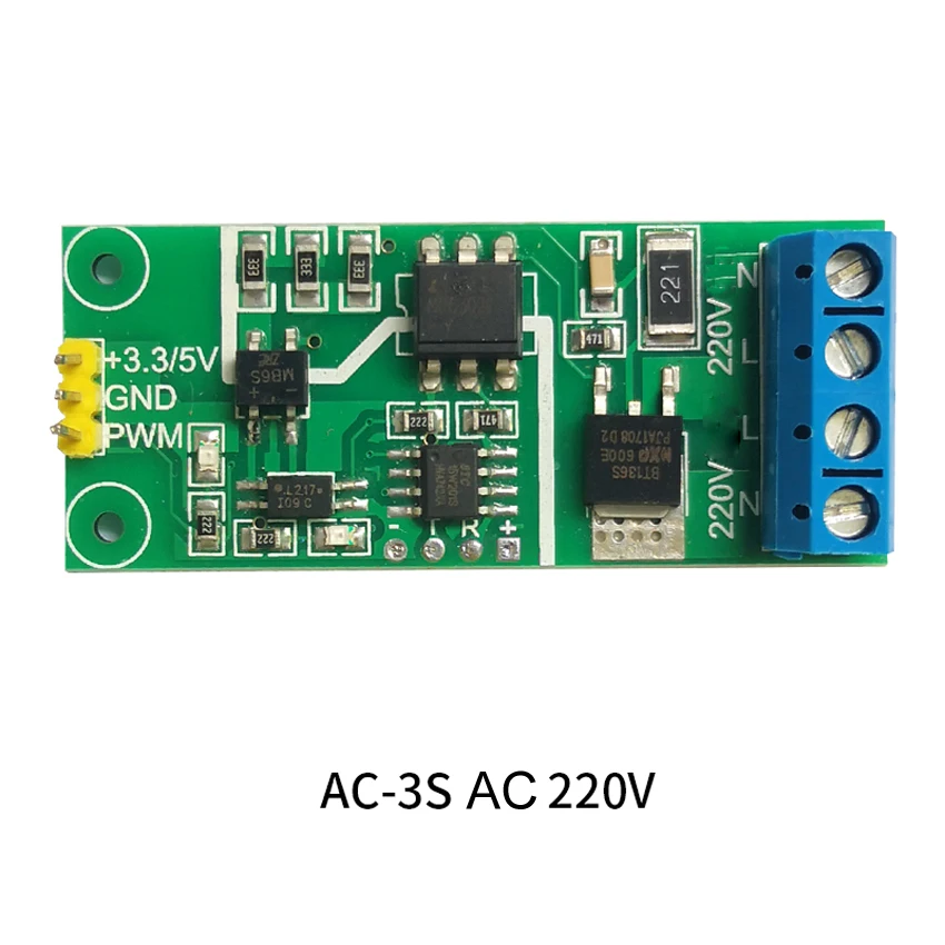 AC 220V high power SCR voltage regulator, PWM dimming/voltage regulation/speed regulation/duty cycle, PWM controller