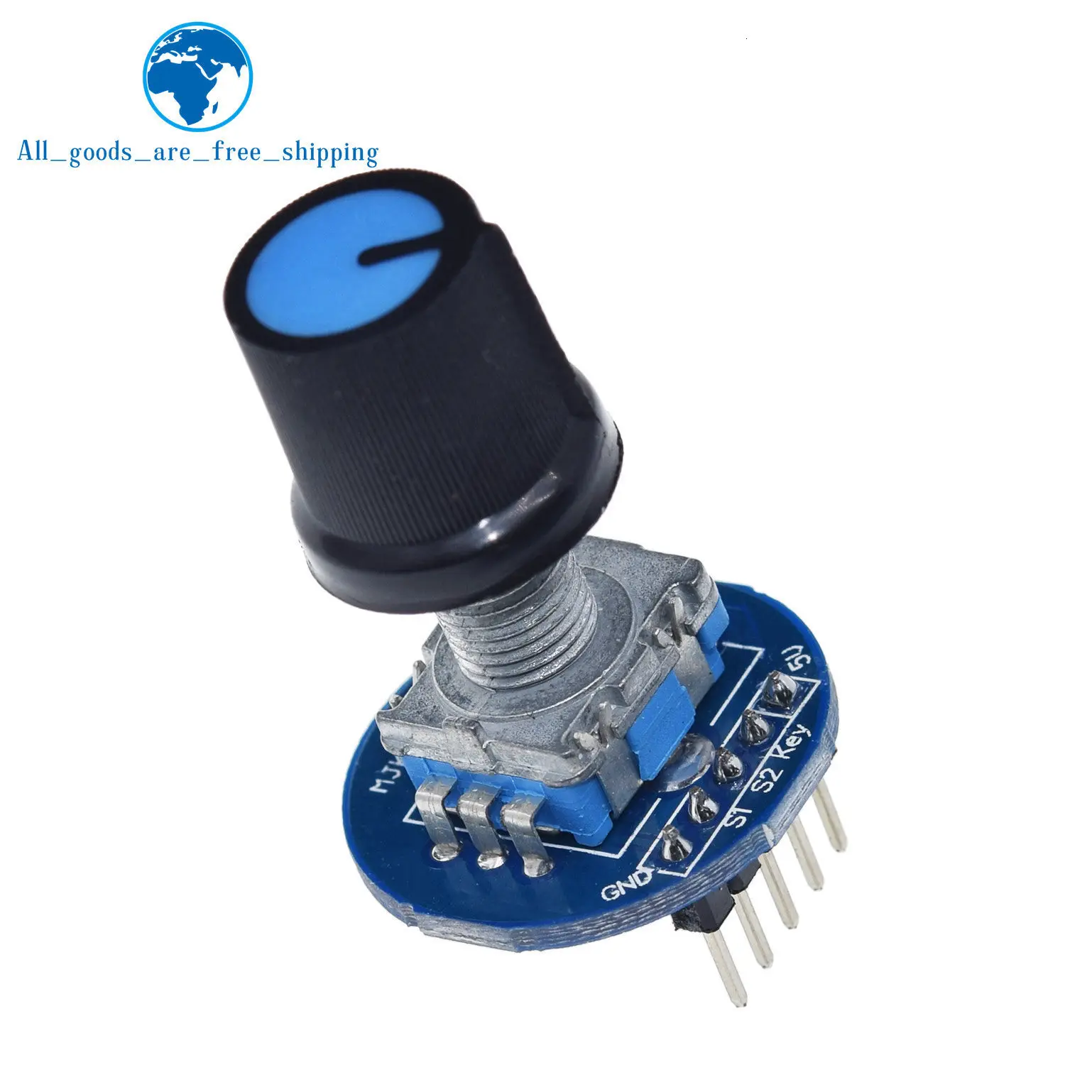 TZT 1/3PCS Drehgeber Modul für Arduino Ziegel Sensor Entwicklung Runde Audio Rotierenden Potentiometer Knopf Kappe EC11 – Detail 9