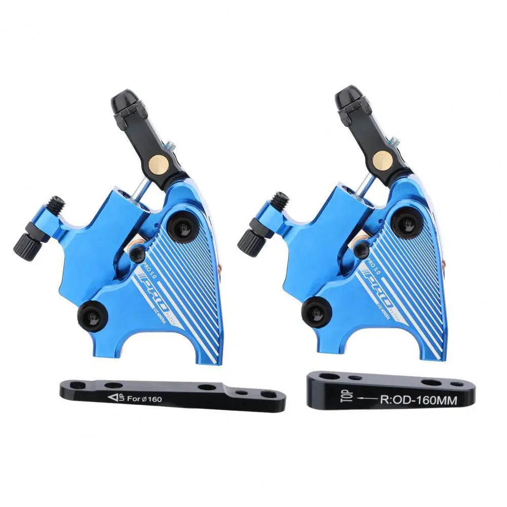 

4Pcs/Set Bicycle Disc Brake Integrated Stable Bike Brake Calipers High Hardness MTB Bike Brake Calipers