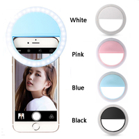 2022 New Selfie Ring Mobile Phone Clip Lens Light Lamp Led Bulbs Emergency Dry Battery For Photo Camera Well Smartphone Beauty
