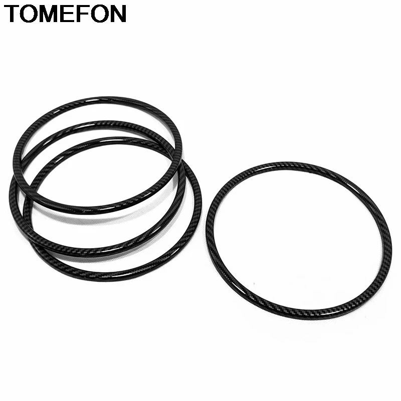 

TOMEFON For Honda XR-V XRV 2014-2019 Car Inner Door Louder Speaker Audio Sound Decoration Cover Trim Interior Accessories ABS