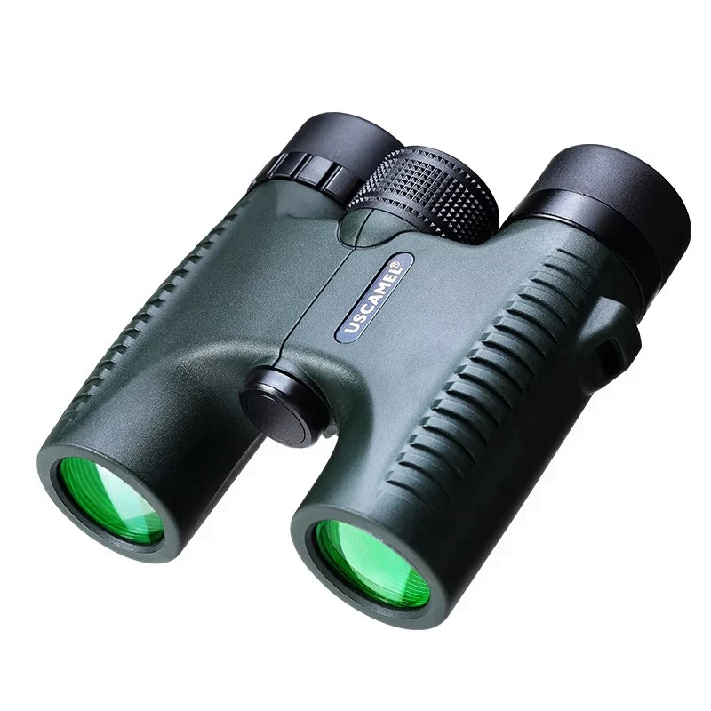 Professional 10x26 Powerful Binoculars High Magnification Folding Wide Angle Vision Spyglass Telescope Hunting Spotting Scope