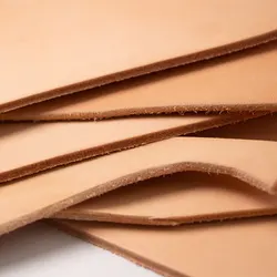 Cow skin real grain leather quality A grade genuine leather Cowhide scrap leftover cow leather  vegetable tanned leather 4 mm