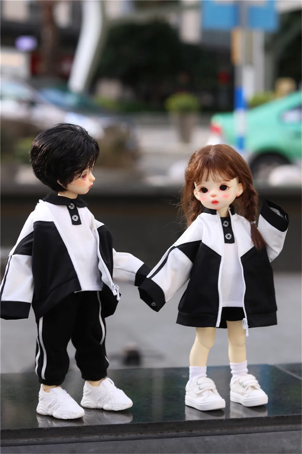 BJD clothes Suit 1/4,1/6 doll clothes Sports school uniform BJD doll accessories(no dolls)