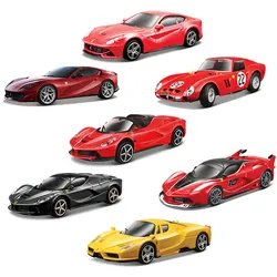 Bburago 1:43 Ferrari 458Ltalia 488Pista 512TR 250GTO 812 Simulation alloy super toy car model For with Die-cast mini collection