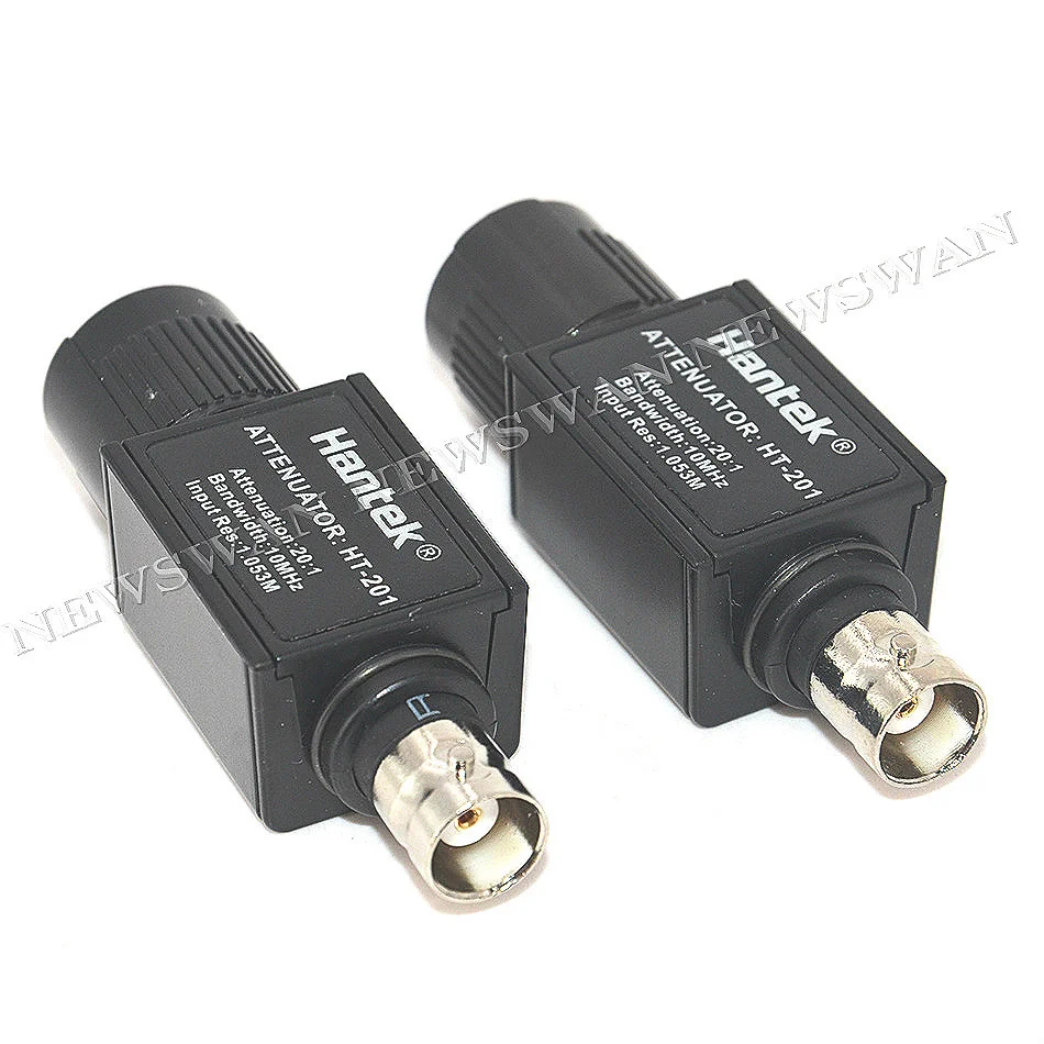 Hantek Attenuator 1008C osiloskop sinyal pasif Attenuator HT201 20:1 Attenuator pasif 300V Max untuk Pico 2 buah
