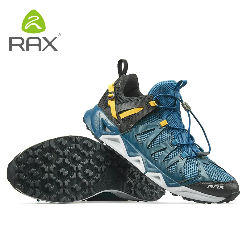 RAX 2021 Men Trekking Shoes Hiking Shoes Mountain Walking Sneakers Men Cycling Sneakers Footwear Breathable Climbing Shoes Man