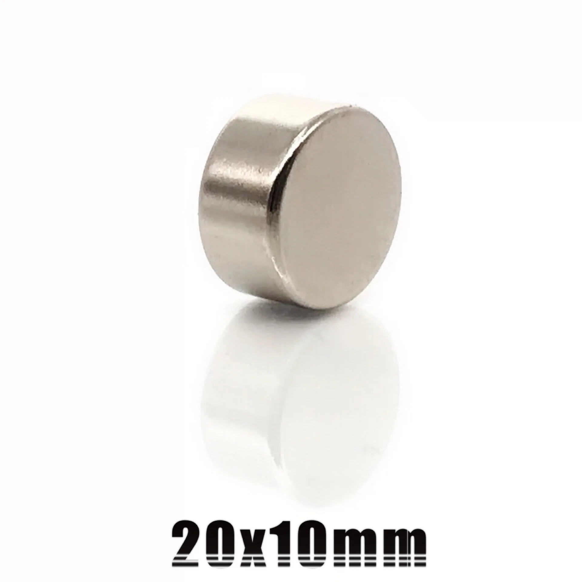 1/2/5/10Pcs 20x10 Neodymium Magnet 20mm x 10mm N35 NdFeB Round Super Powerful Strong Permanent Magnetic imanes Disc 20x10mm