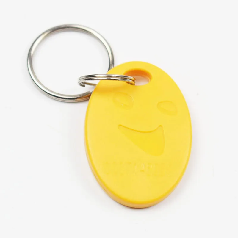 100 Stks/partij Rfid Sleutelhangers Ring 125Khz TK4100/Em 4100 Proximity Abs Id Key Tags Voor Toegangscontrole
