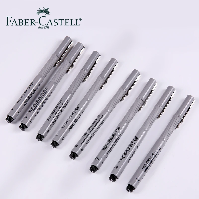 

Germany Faber-castell Gel Pen Drawing WaterproofComic Design Hand-painted Pen 8Pcs / Set