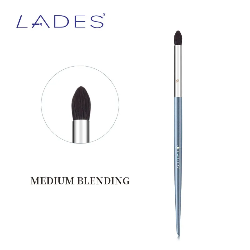 LADES L18 Single Eyes Makeup Brushes Set Eyeshadow Professional Concealer Blending Lip Beauty Make Up Brush Tools Goat Hair