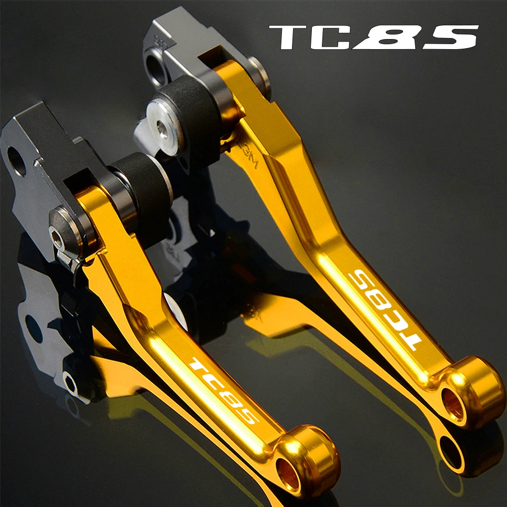 

CNC Accessories TC 85 handbrake Motorcycle DirtBike Motocross dirt bike Pivot Brake Clutch Levers FOR husqvarna TC85 2017 2018