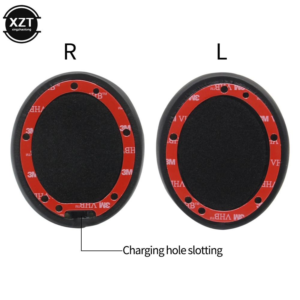 Кожаные амбушюры для наушников, мягкие губчатые амбушюры для беспроводных наушников