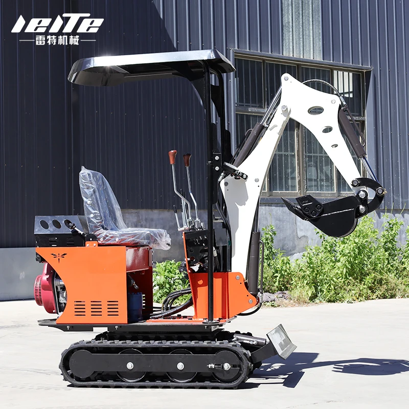 Cina produttore di escavatori 800KG EURO 5 EPA Mini escavatore idraulico 1Ton piccolo Micro 0.8Ton Mini escavatore prezzo spedizione gratuita