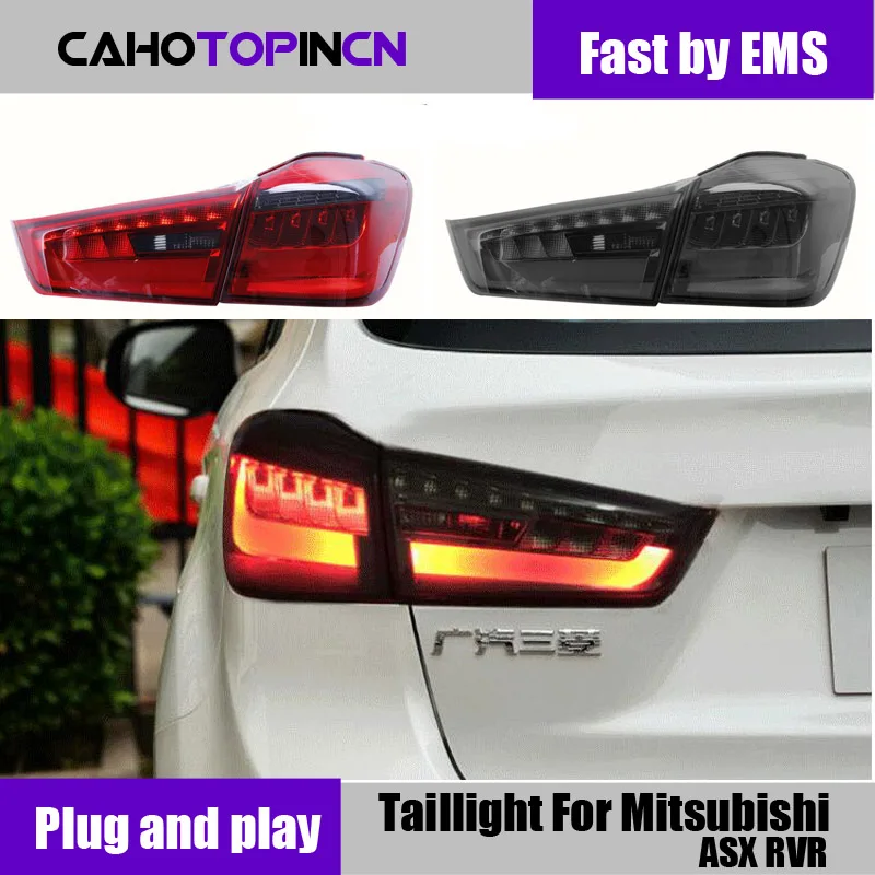 

Car LED Tail Light Taillight For Mitsubishi ASX RVR 2011 - 2018 Rear Running Light + Brake Lamp + Reverse + Dynamic Turn Signal