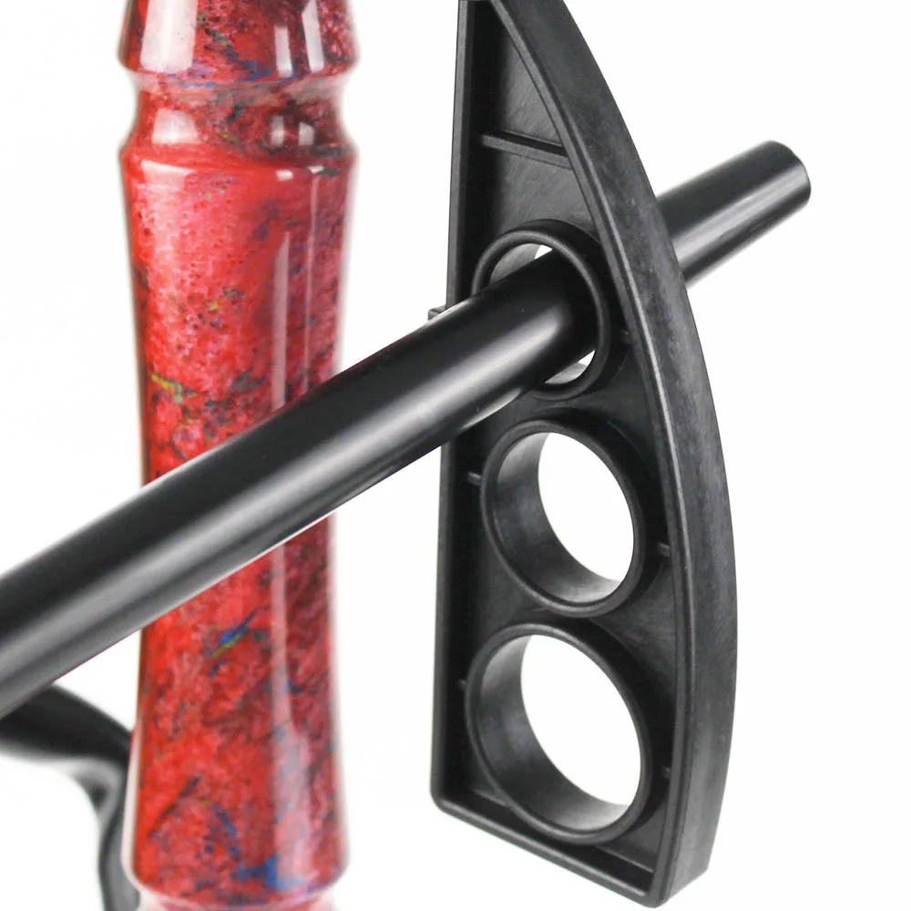 حامل خرطوم الشيشة Nargile Sheesha Narguile Chicha Cachimbas انبوب ماء الشيشة حامل خرطوم الشيشة 3 حفرة الملحقات